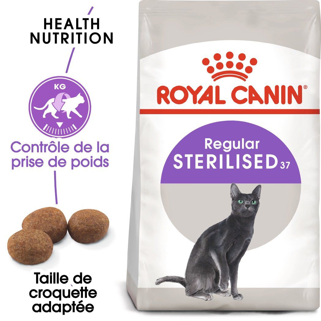 Royal Canin - Croquettes Sterilised 37 pour Chat - 4Kg Image num&eacute;ro 3