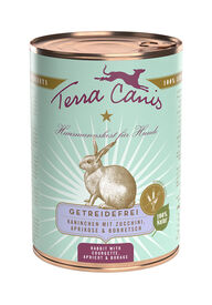 Terra Canis - Aliment Naturel sans Céréales au Lapin pour Chiens - 400g