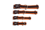 Gotoo - Collier Mesh Orange pour Chien - S Indicateur image numéro 5