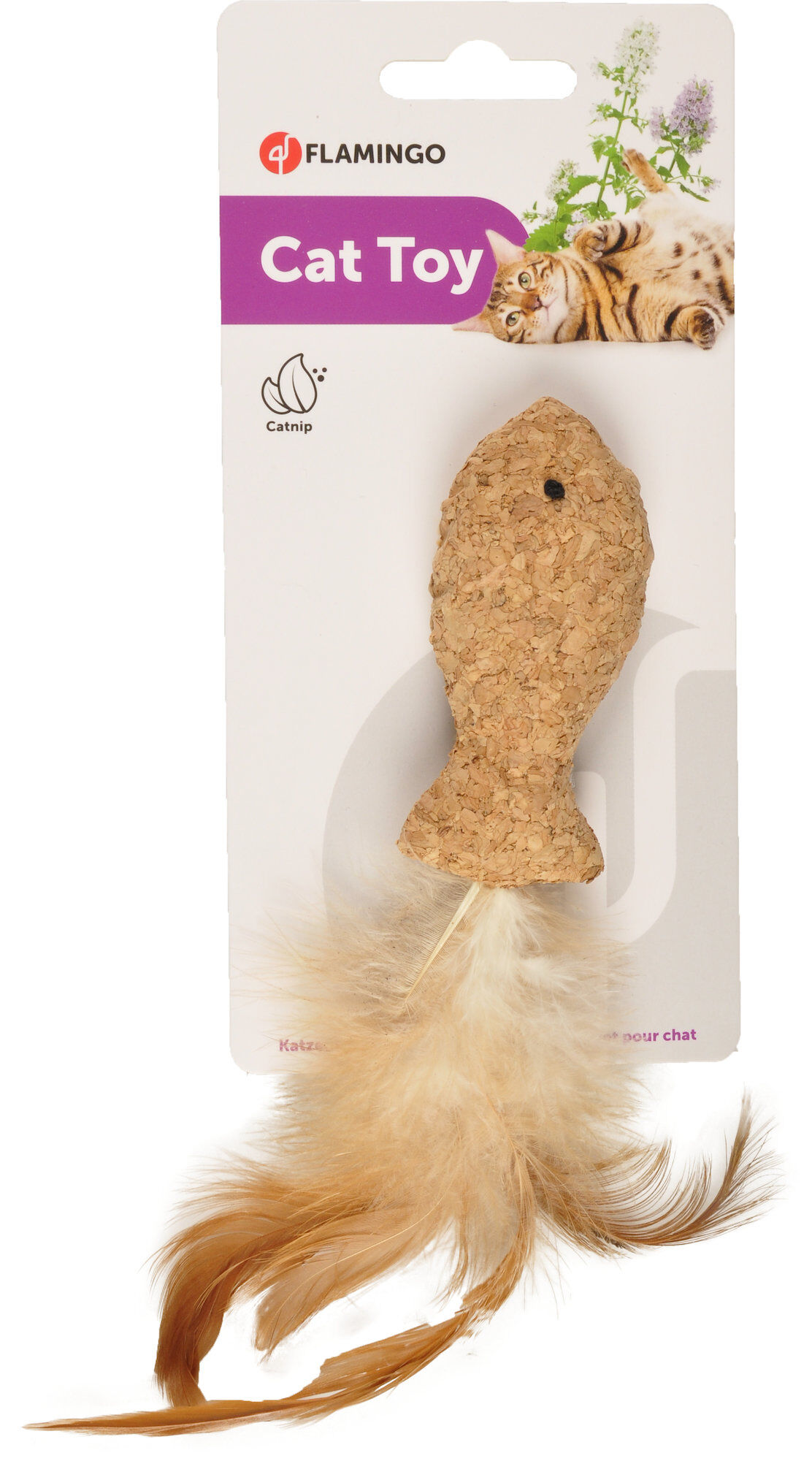 Flamingo - Jouet Adamello Poisson pour Chats Image num&eacute;ro 2