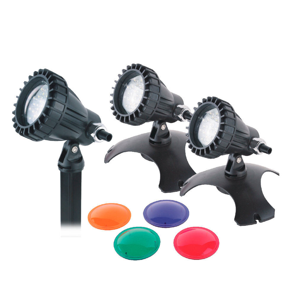 Amtra - Kit Eclairage Pond Halo 3 Led pour Bassin - 1,2w Image num&eacute;ro 2