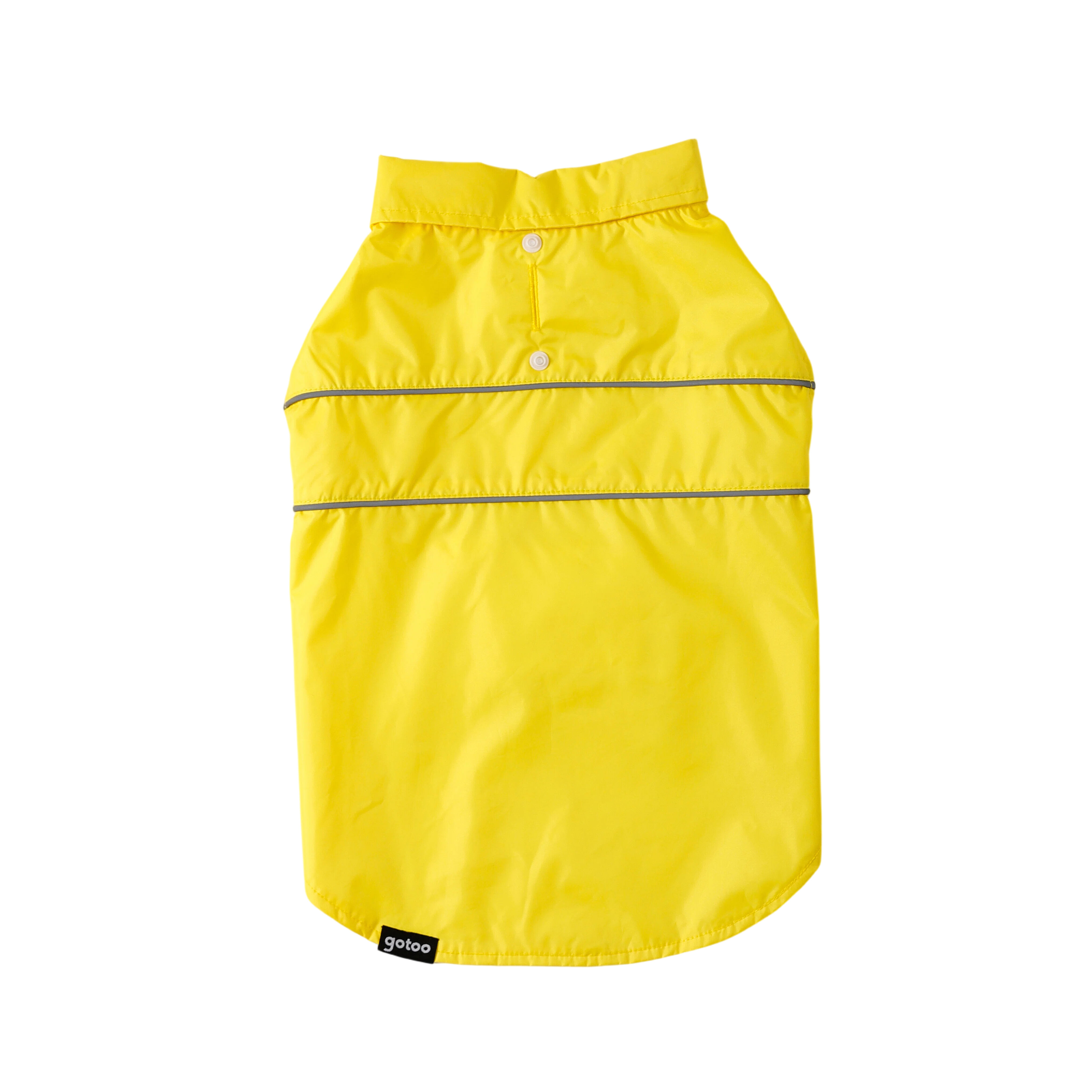 Gotoo - Imperm&eacute;able Jaune R&eacute;fl&eacute;chissant pour Chiens - 40cm Image num&eacute;ro 5