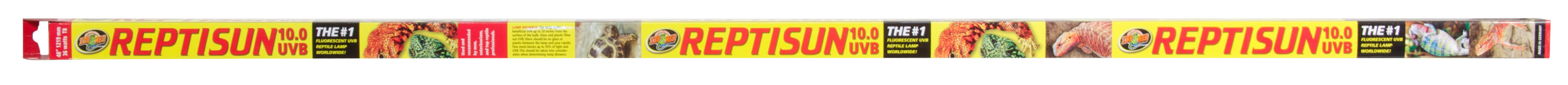 Zoomed - Tube T8 pour terrarium - UVB 10.0 - 36W - 122 cm Image num&eacute;ro 1