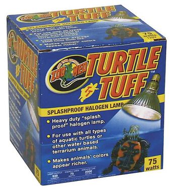 Zoomed - Lampe à Halogène Turtle Tuff pour Aquarium - 75W