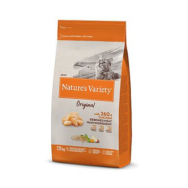 Nature's Variety - Croquettes Original au Poulet pour Chat - 1,25Kg