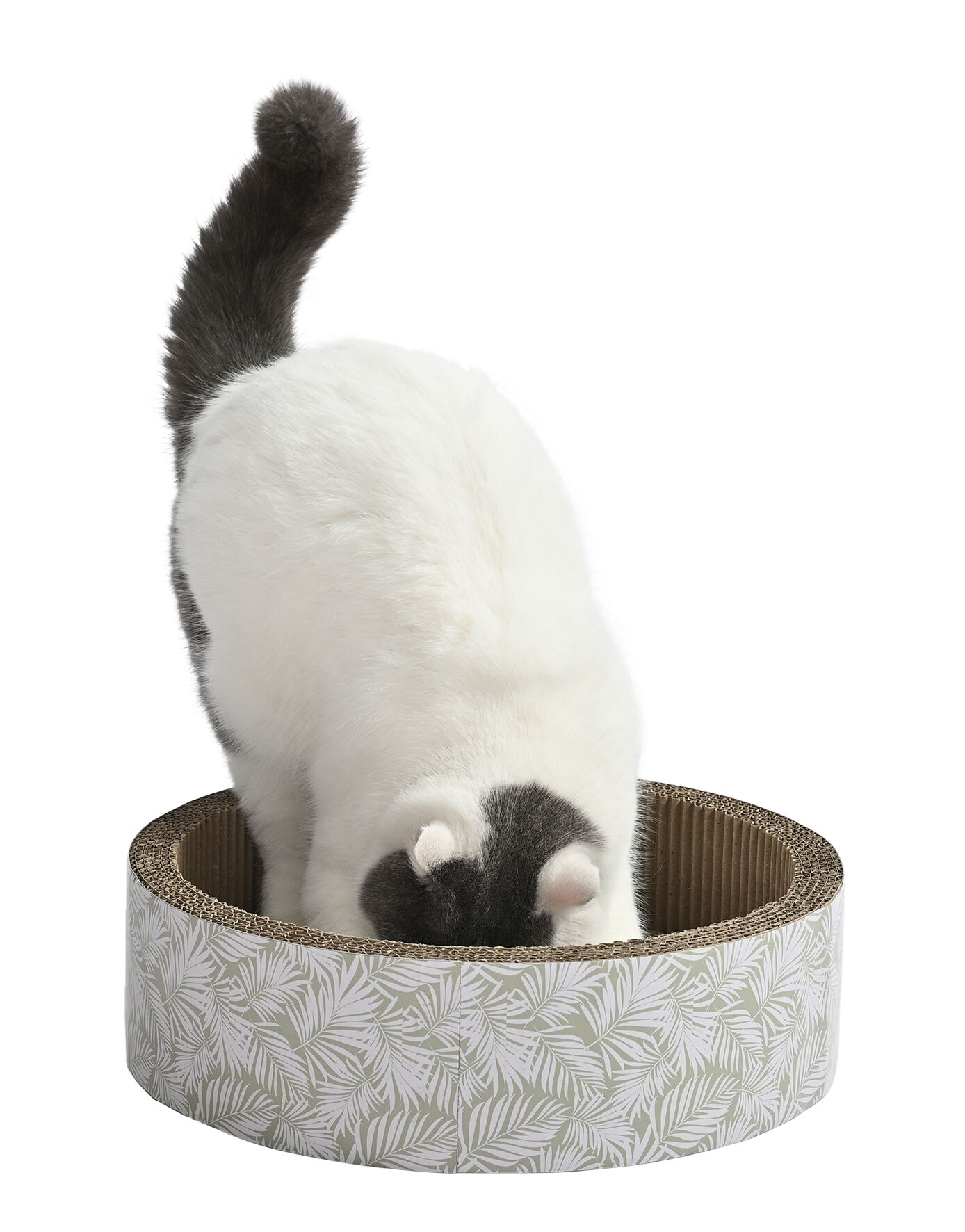 Leeby - Griffoir Funny en Carton Feuilles pour Chats - 40cm Image num&eacute;ro 2