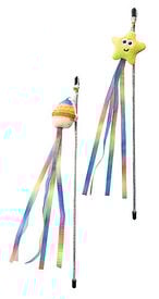 Croci - Jouet Canne à Pêche Colorful pour Chats - 40cm