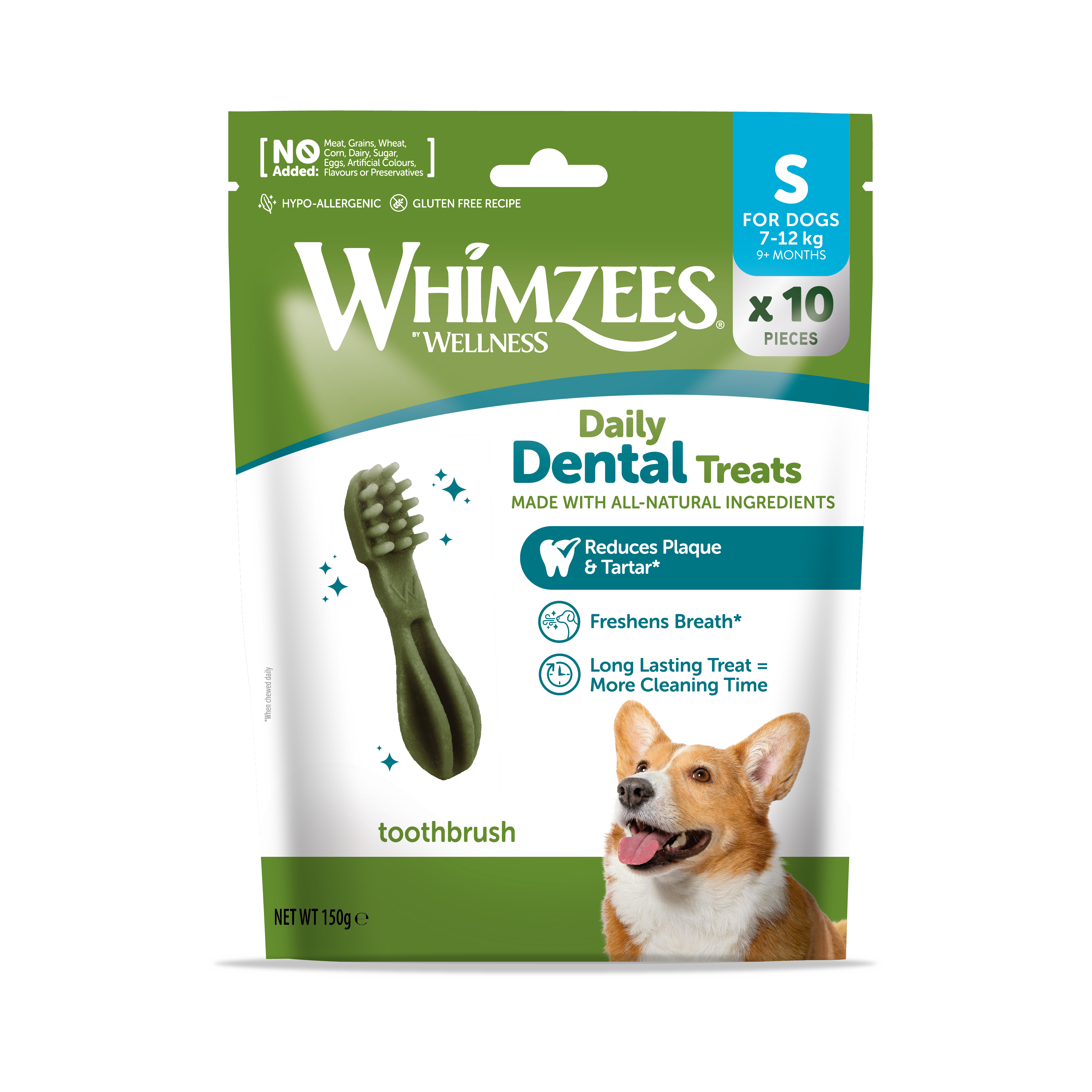 Whimzees - Friandises Dental Treats Hygi&egrave;ne Bucco-dentaire pour Chiens - S Image num&eacute;ro 1