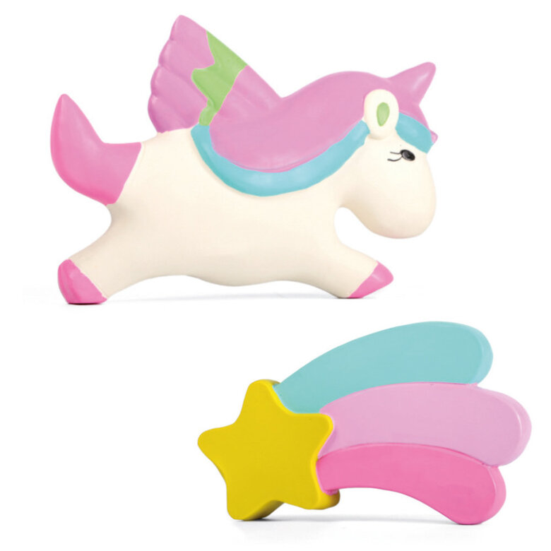 Croci - Jouet Licorne en Latex pour Chiens - 14cm Image numéro 1 Croci - Jouet Licorne en Latex pour Chiens - 14cm Image numéro 1