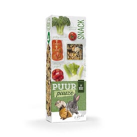 Witte Molen - Sticks Puur Pauze Brocoli & Tomate - x2