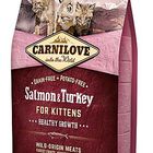 Carnilove - Croquettes Kittens Saumon et Dinde pour Chaton image number null