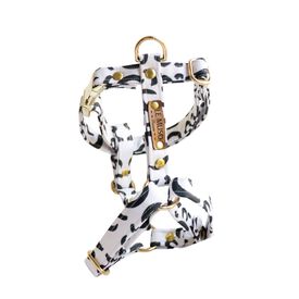 Le Muso - Harnais Oslo Blanc et Noir pour Chiens - XS