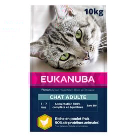 Eukanuba - Croquettes Chat Adulte Condition Optimale Toutes Races Poulet