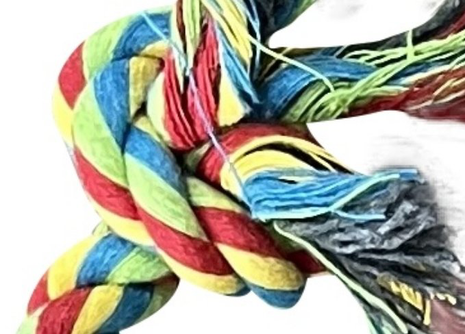 Tootoy! - Corde &agrave; Noeud Multicolore - S Image num&eacute;ro 2