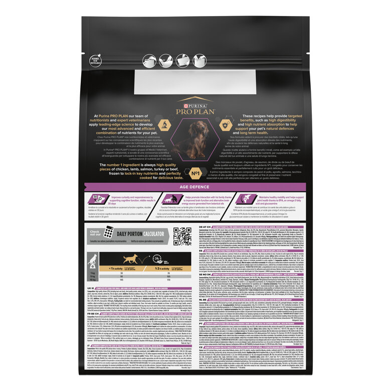 Pro Plan - Croquettes OPTIAGE Small & Mini Adult 9+ Poulet pour Chien Senior - 3Kg Image numéro 6 Pro Plan - Croquettes OPTIAGE Small & Mini Adult 9+ Poulet pour Chien Senior - 3Kg Image numéro 6