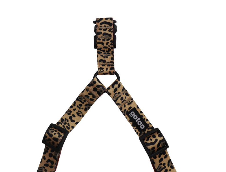 Gotoo - Harnais Léopard pour Chien - XS Image numéro 2 Gotoo - Harnais Léopard pour Chien - XS Image numéro 2
