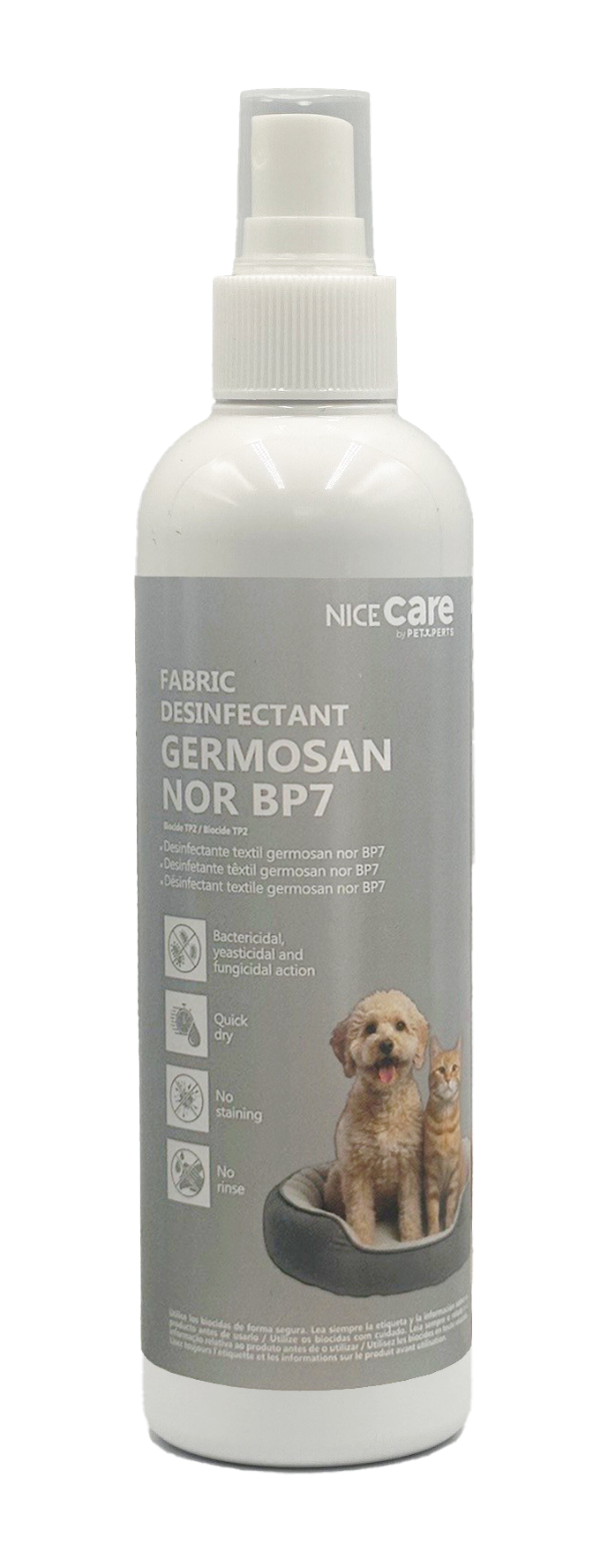 Nice Care - D&eacute;sinfectant Textile pour Chiens - 250ml Image num&eacute;ro 1