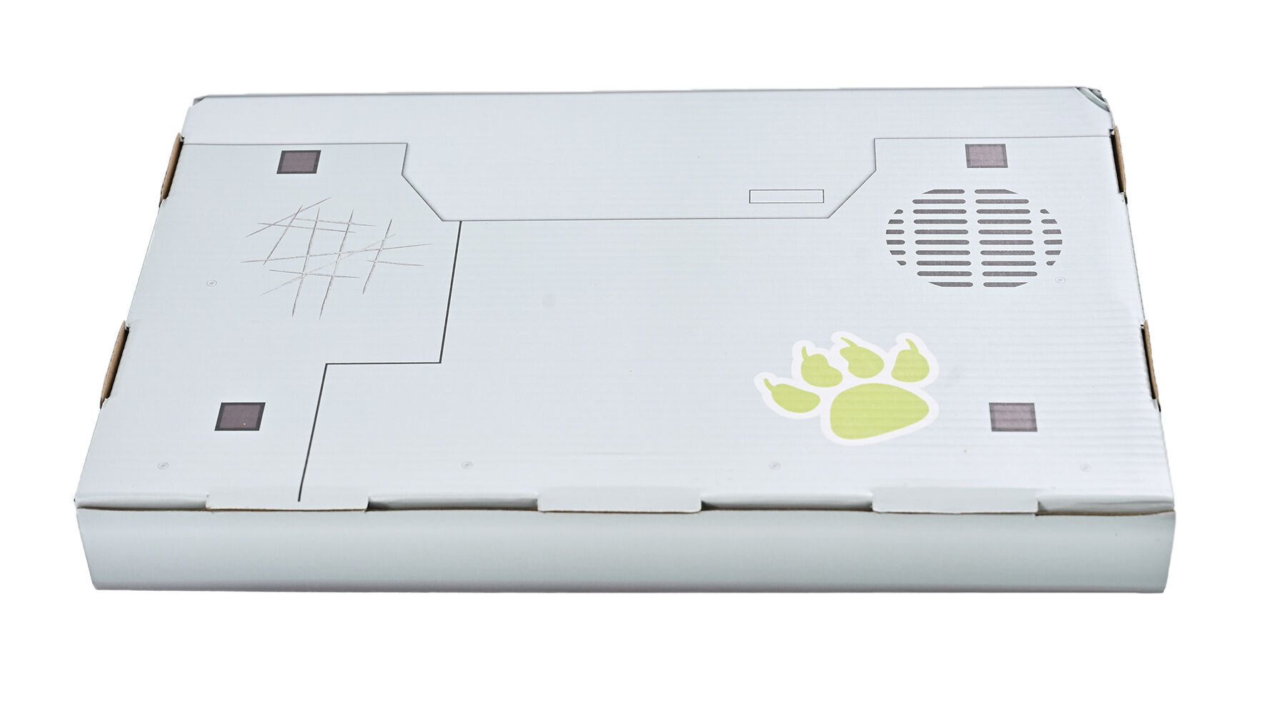 Leeby - Griffoir Ordinateur en Carton pour Chats - 33x23cm Image num&eacute;ro 4