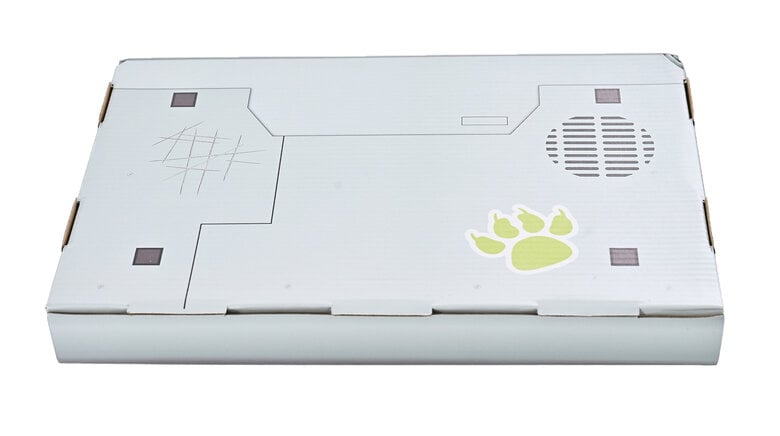 Leeby - Griffoir Ordinateur en Carton pour Chats - 33x23cm Image numéro 4 Leeby - Griffoir Ordinateur en Carton pour Chats - 33x23cm Image numéro 4