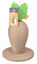 Leeby - Poteau à Griffoir Carotte pour Chats - 43cm Indicateur image numéro 2
