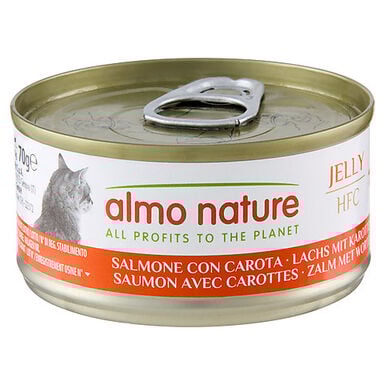 Almo Nature - Pâtée Hfc Jelly Saumon Avec Carotte - 70g