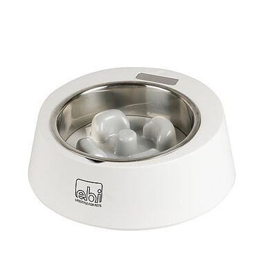 Ebi - Balance anti-glouton Volga 500ml - 23x23x9cm blanc