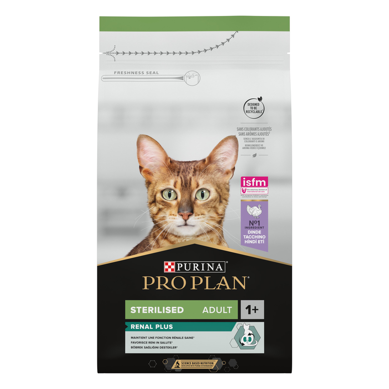 Pro Plan - Croquettes Sterilised à la Dinde pour Chat Adulte Stérilisé - 1,5Kg Image numéro 1 Pro Plan - Croquettes Sterilised à la Dinde pour Chat Adulte Stérilisé - 1,5Kg Image numéro 1