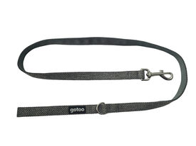 Gotoo - Laisse Chevron Gris pour Chien
