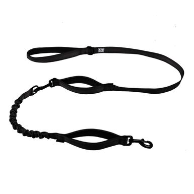 Duvoplus - Laisse Fashion Ultimate Fit 2in1 Noir pour Chiens