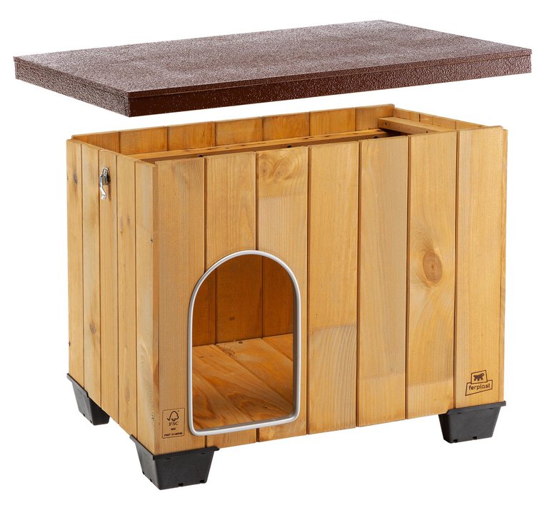 Ferplast - Niche en Bois Baita - 60 Image numéro 8 Ferplast - Niche en Bois Baita - 60 Image numéro 8