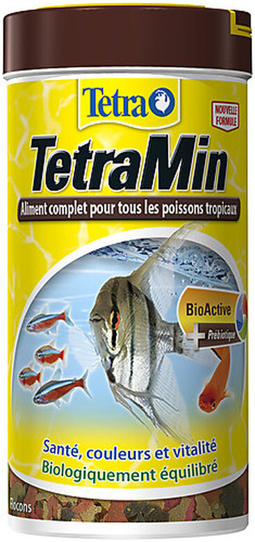 Tetra - Aliment Complet TetraMin en Flocons pour Poissons Tropicaux - 250ml image number null