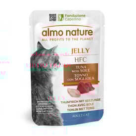 Almo Nature - P&acirc;t&eacute;e Hfc Jelly Thon Et Sole - 55g