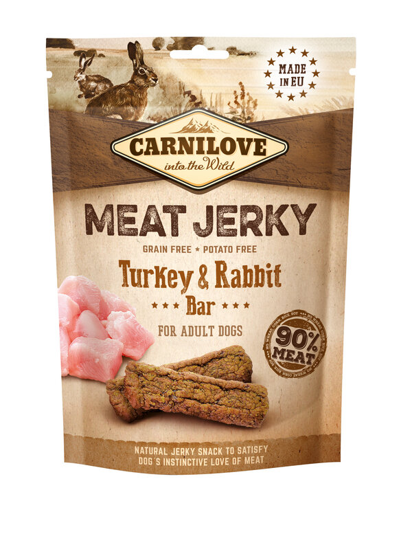 Carnilove Jerky Jerky Barre Proteinee Dinde Lapin 100 Gr image number null