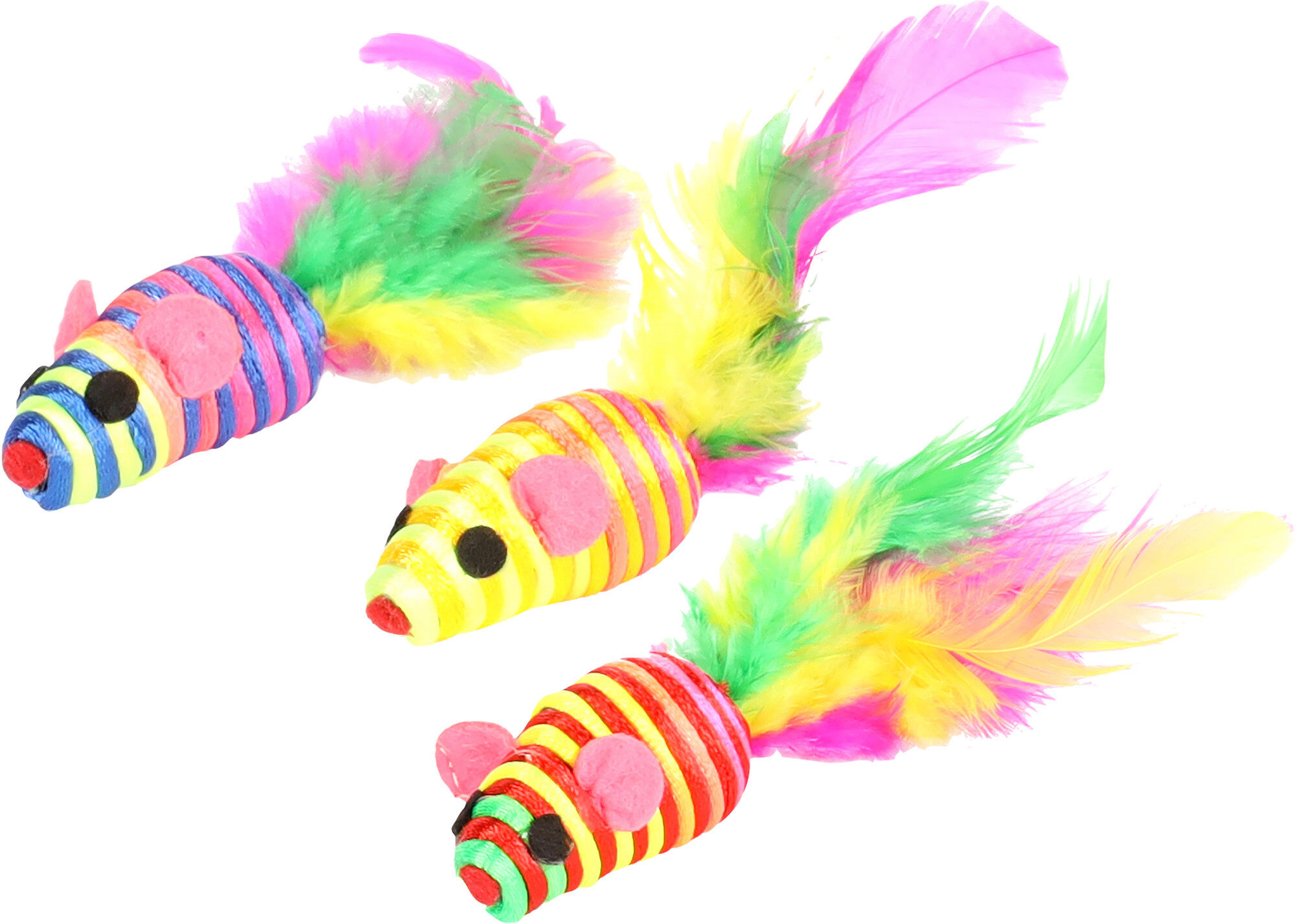 Flamingo - Jouet Babby Souris pour Chats - 13,5cm Image num&eacute;ro 5