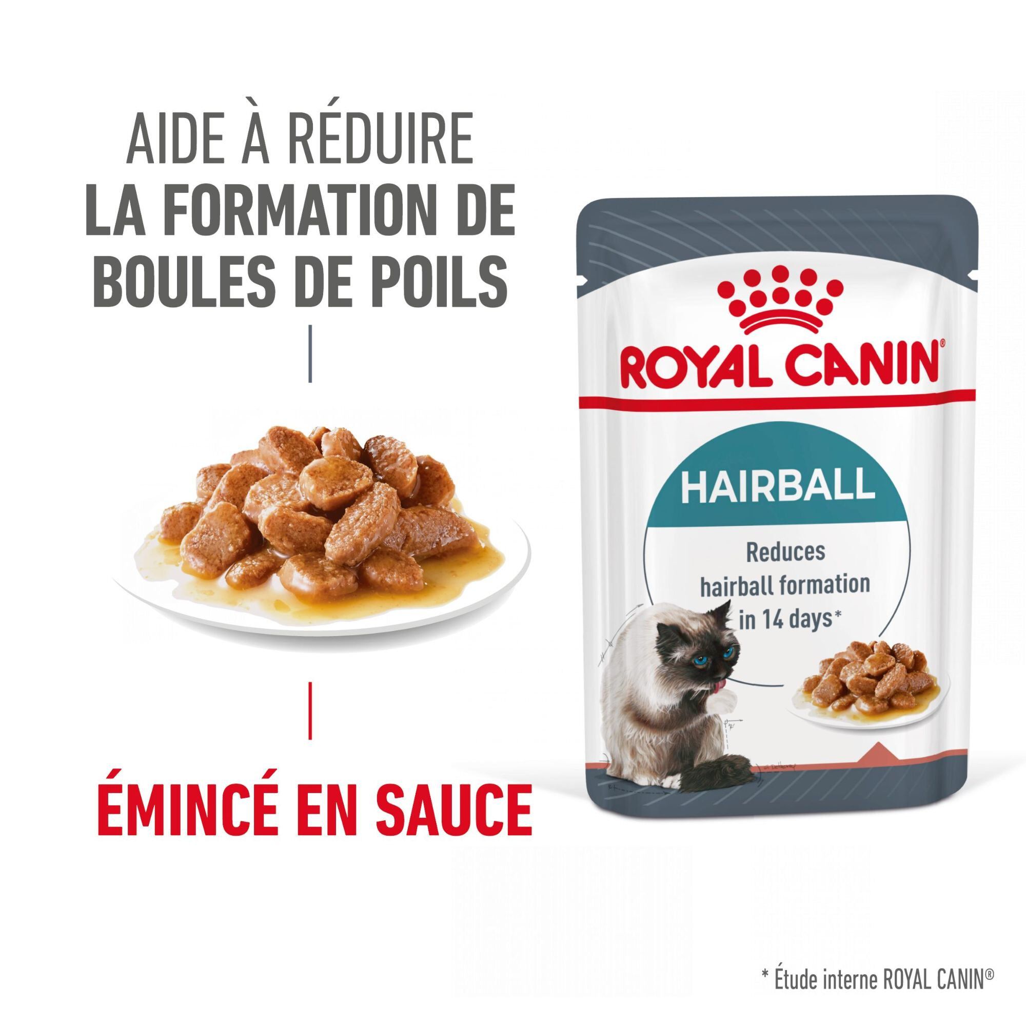 Royal Canin - Sachets Hairball Care en Sauce pour Chat - 12x85g Image num&eacute;ro 1