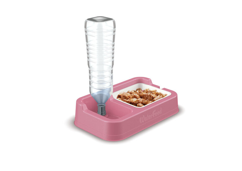 Animalis - Distributeur Eau/Croquettes pour Chien - Rouge Image numéro 2 Animalis - Distributeur Eau/Croquettes pour Chien - Rouge Image numéro 2