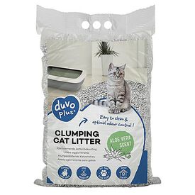 Duvoplus - Litière agglomérante Aloe Vera pour Chats - 12kg