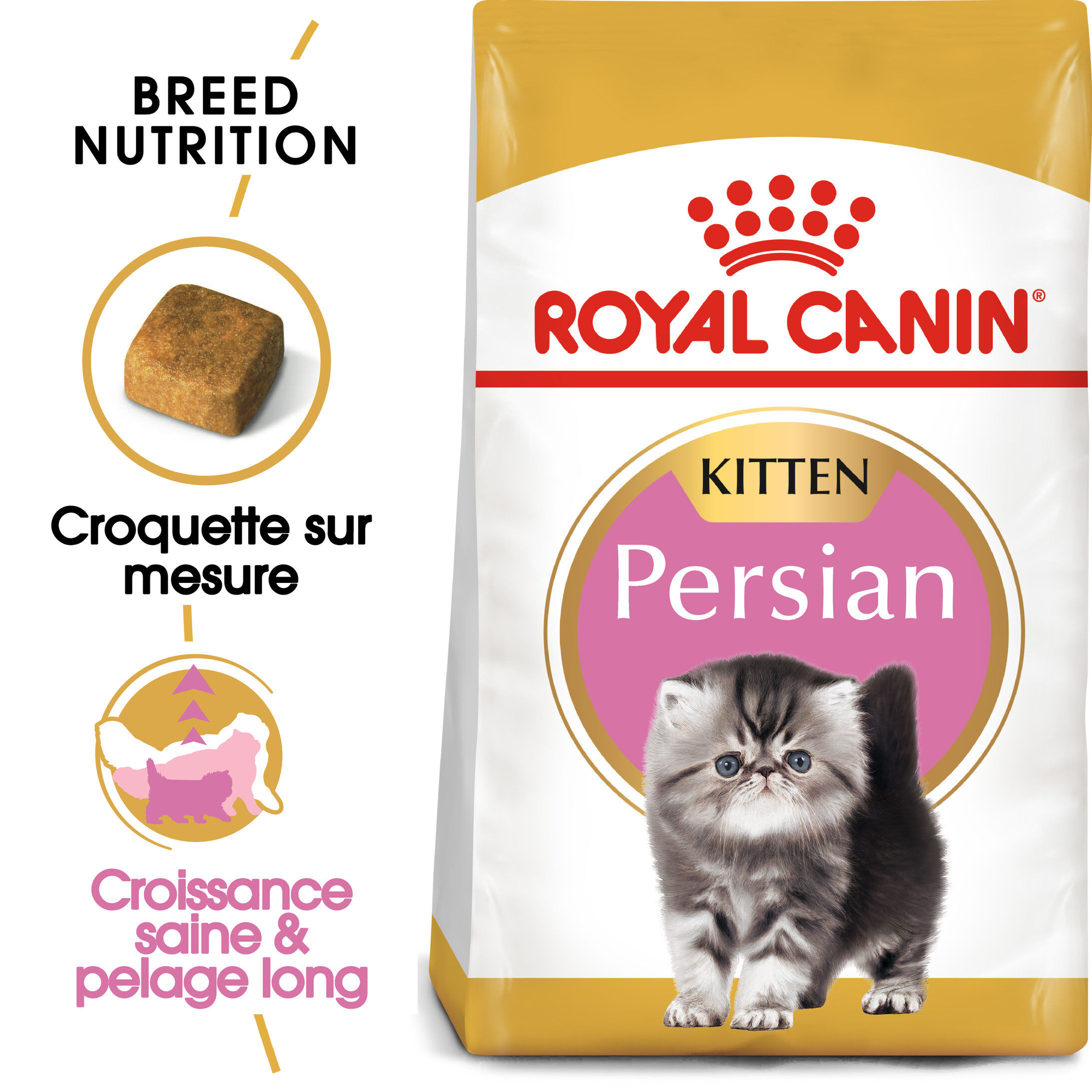 Royal Canin - Croquettes Persian Kitten pour Chatons - 2Kg Image num&eacute;ro 1