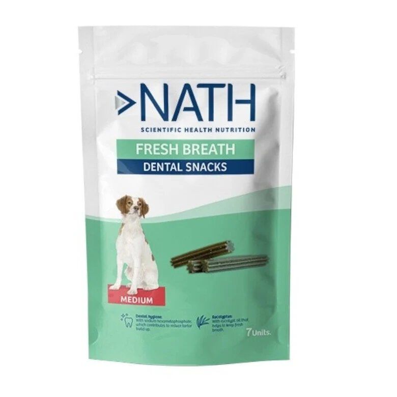 Nath - Sticks Dentaires pour Chiens Moyens - x7 Image num&eacute;ro 1