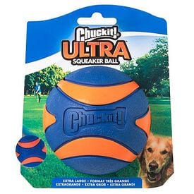 ChuckIt! - Balle Ultra Squeaker Ball pour Chiens - XL