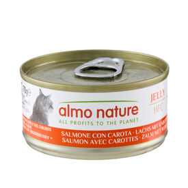 Almo Nature - P&acirc;t&eacute;e Hfc Jelly Saumon Avec Carotte - 70g