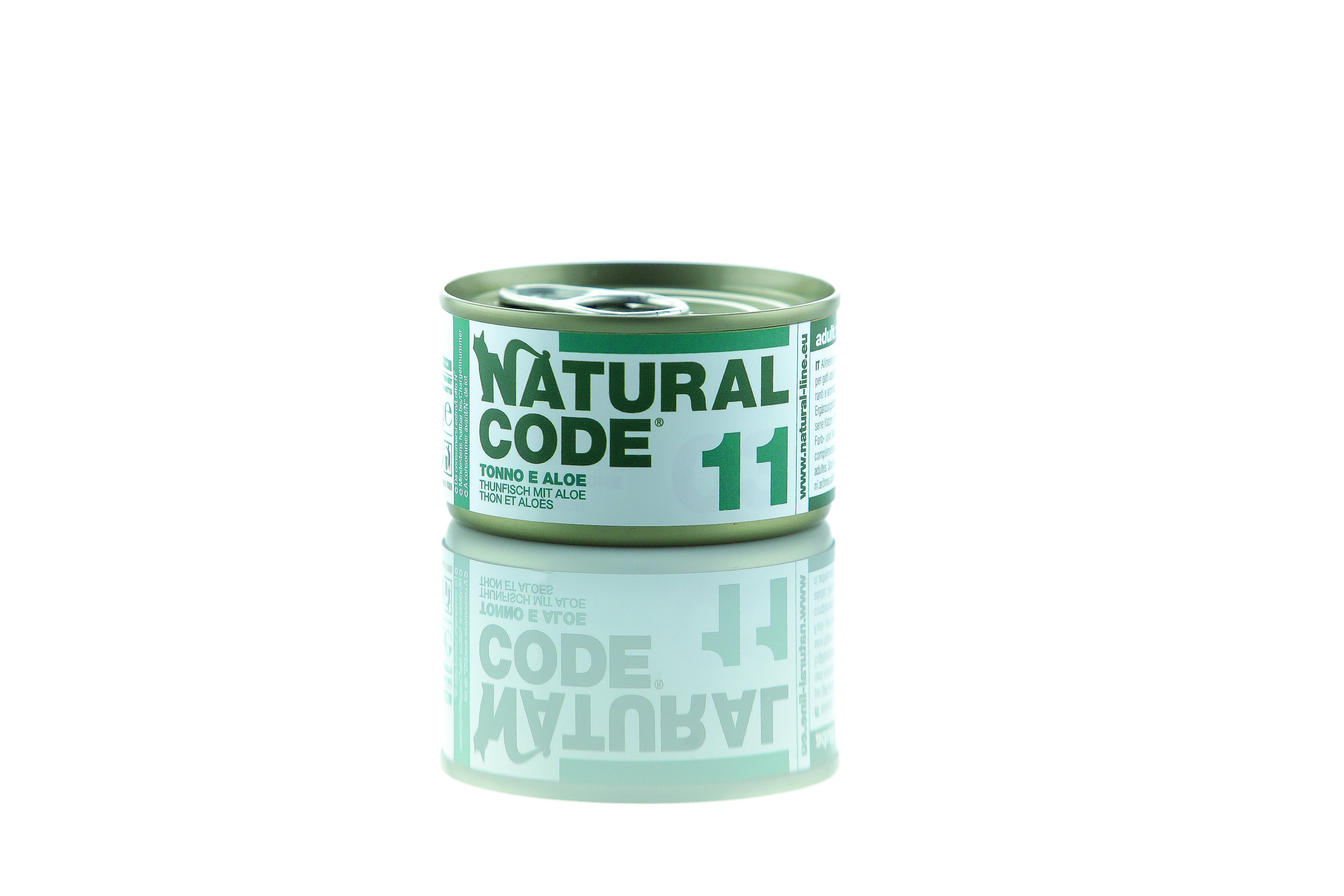 Natural Code - P&acirc;t&eacute;e Thon et Aloes n&deg; 11 pour Chats - 85g Image num&eacute;ro 1