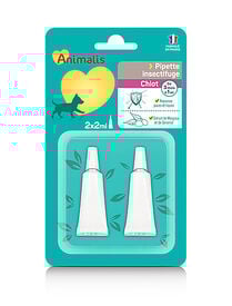 Animalis - Répulsif Insectifuge en Pipette pour Chiot - 2x2ml