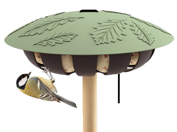 Fauna Birds - Mangeoire June pour Oiseaux de la Nature - Vert Image num&eacute;ro 1