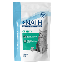 Nath - Sachet Humide Veterinary Diets Formule Surpoids pour Chats - 85g