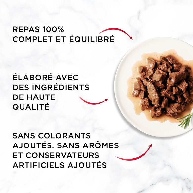 GOURMET - Sachets fraîcheurs MON PETIT à la Viande pour Chats - 6x50g Image numéro 4 GOURMET - Sachets fraîcheurs MON PETIT à la Viande pour Chats - 6x50g Image numéro 4