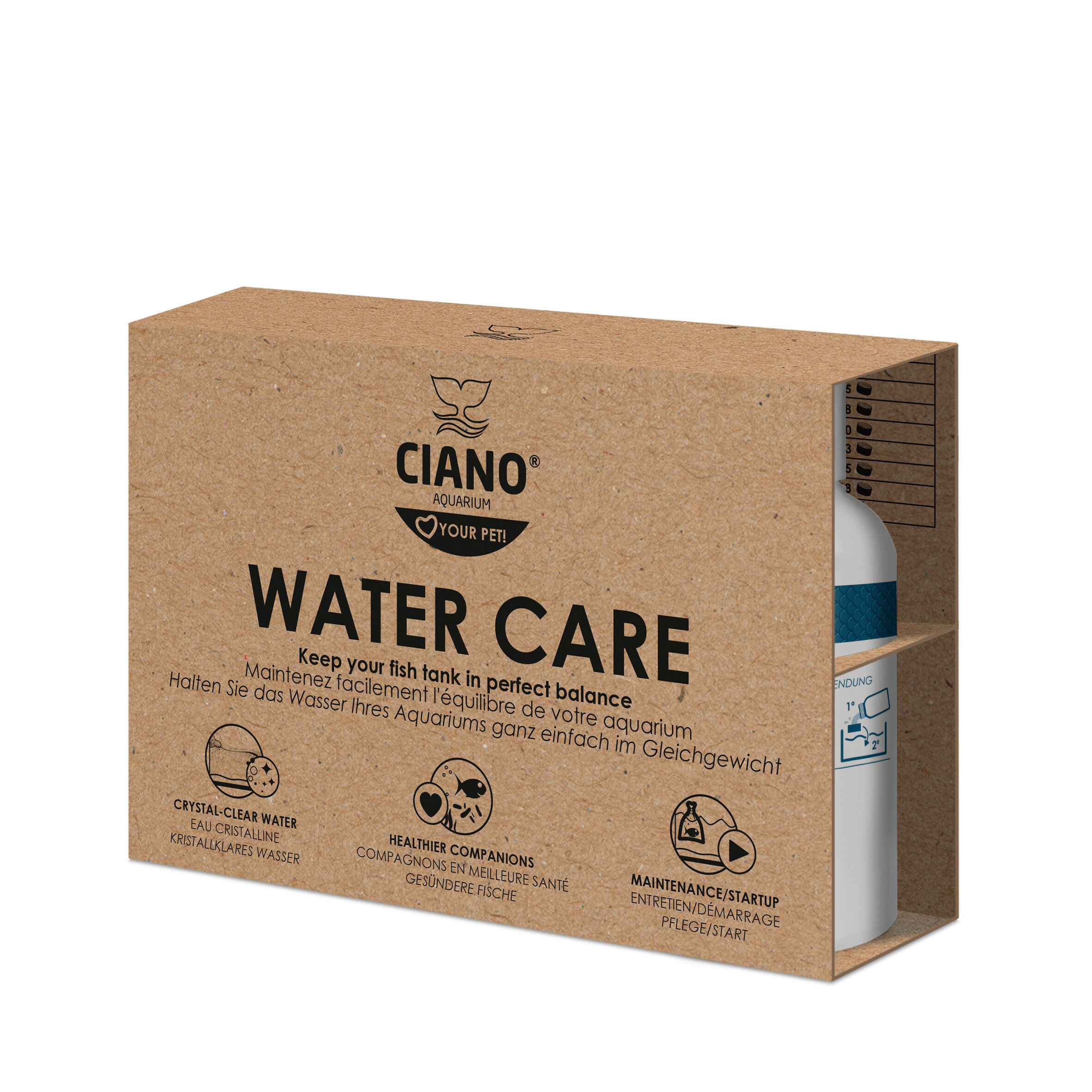 Ciano - Pack Water Care pour Entretien Aquarium - 3x100ml Image num&eacute;ro 9