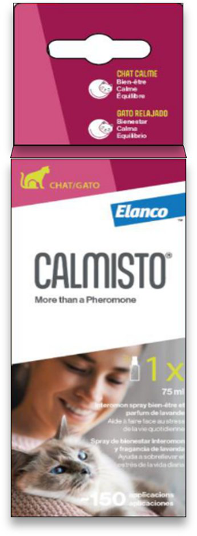Calmisto - Spray Anti-Stress pour Chats - 75ml Image numéro 1 Calmisto - Spray Anti-Stress pour Chats - 75ml Image numéro 1