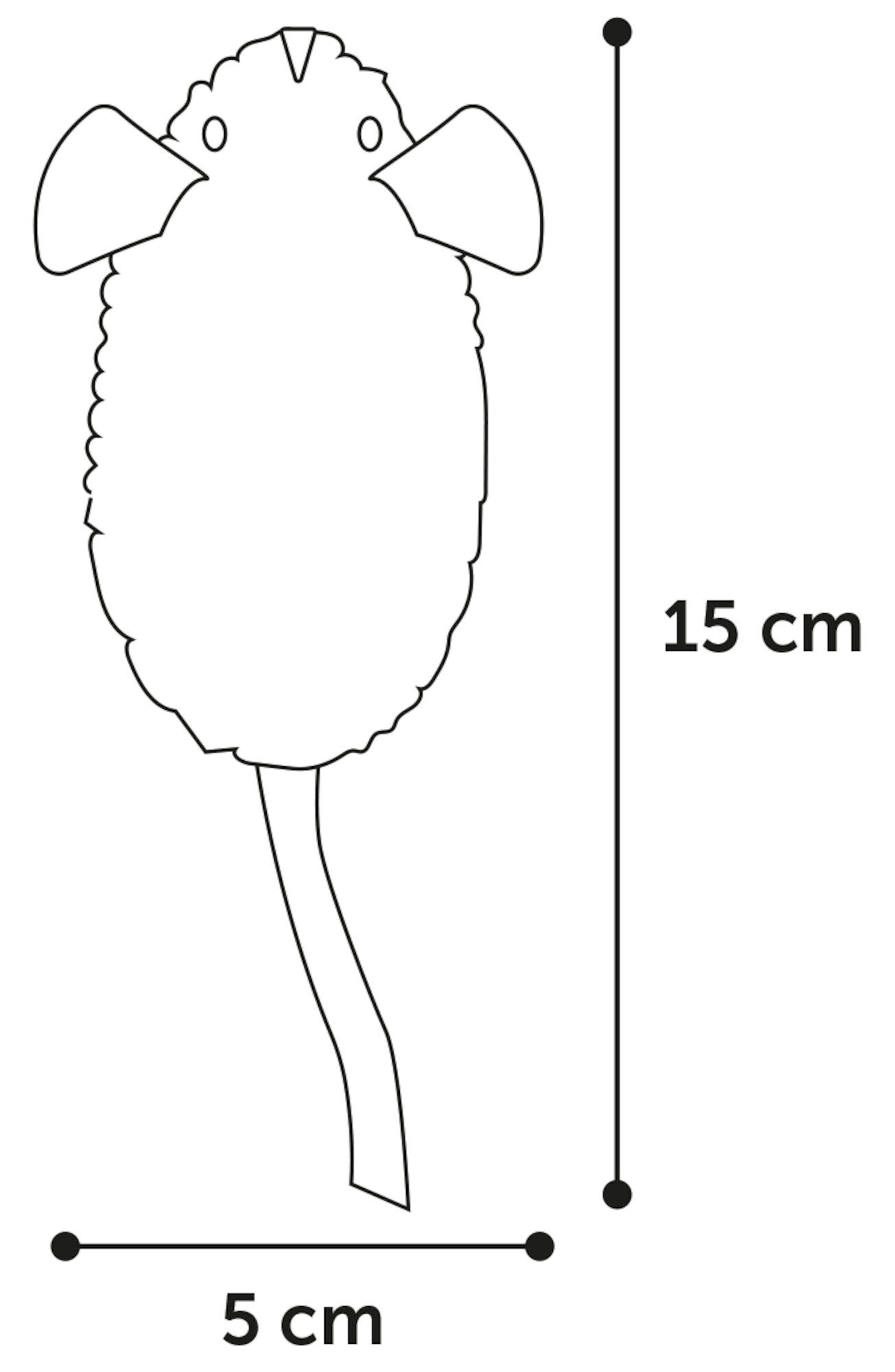 Flamingo - Jouet Suava Souris pour Chats - 15cm Image num&eacute;ro 5