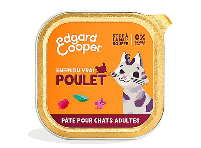 Edgard & Cooper - Pâtée au Poulet pour Chat - 85g image number null